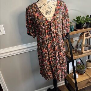 Jessica Simpson Puff Sleeve Sundress